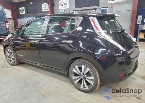 2016 Nissan Leaf Sv z USA, uszkodzony, nr VIN 1N4BZ0CP1GC314293